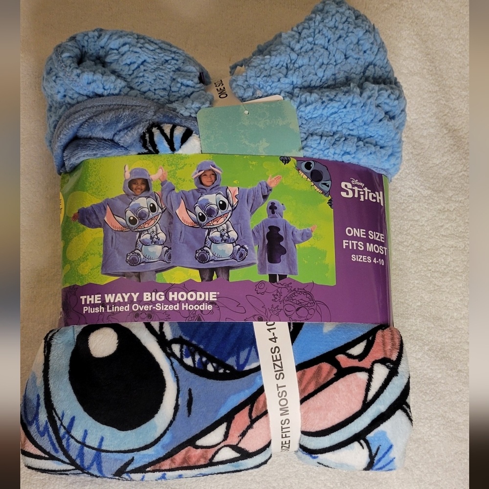 Lilstitch hoodie size 4-10